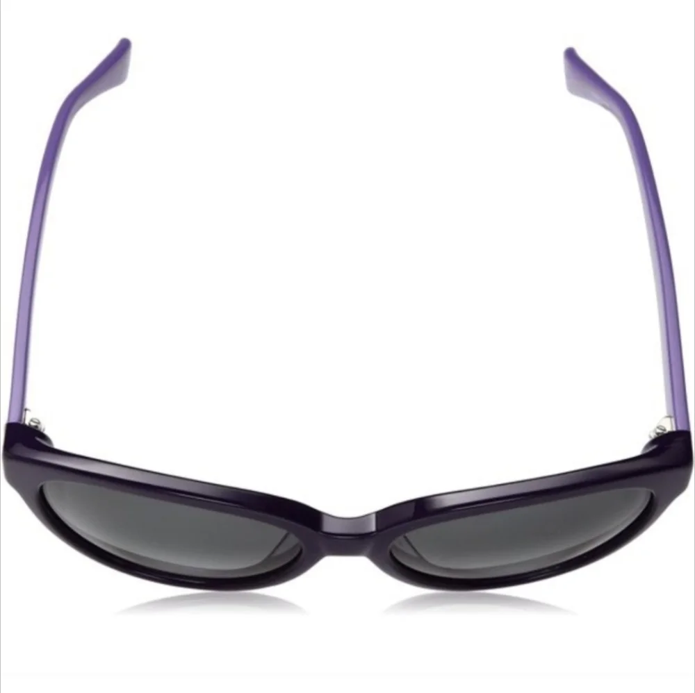 Cole Haan Sunglasses Purple Lavender Gradient Charcoal Gray Polarized UV Lenses